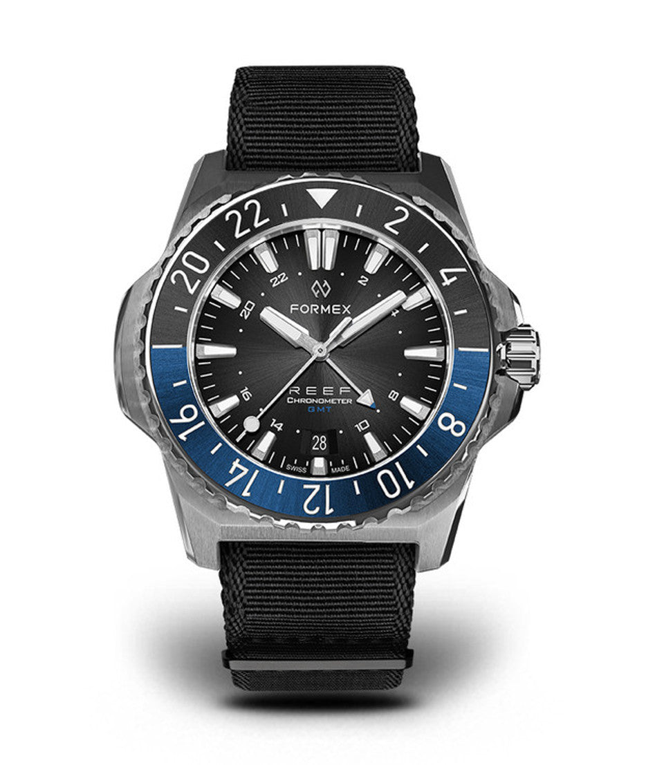 Formex Reef GMT Automatıc GMT Cosc 300M Black/Blue 42 mm