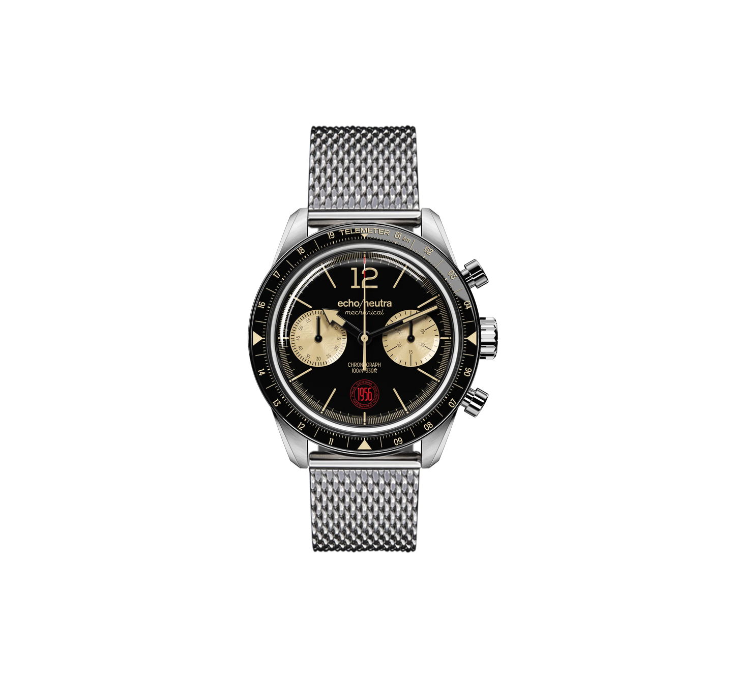 Echo/Neutra Cortina 1956 | Black Chronograph