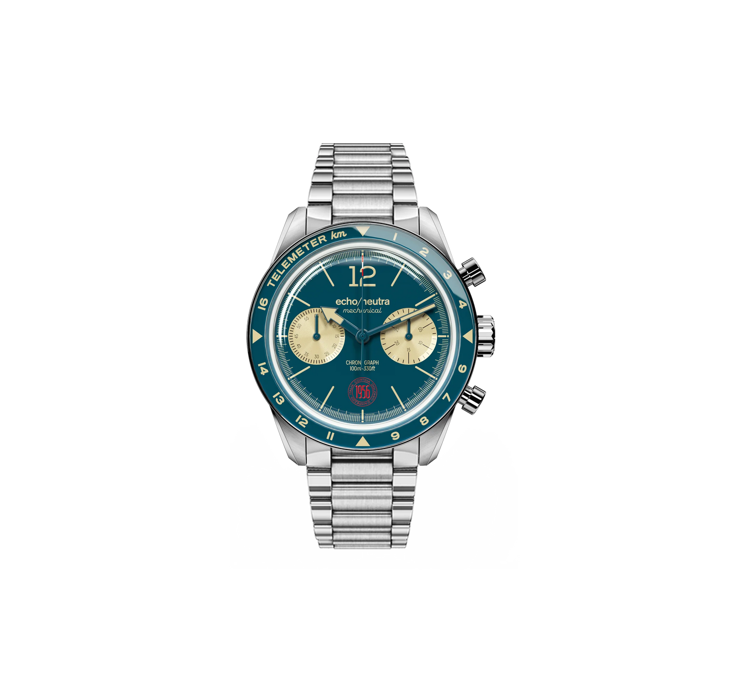 Echo/Neutra Cortina 1956 | Teal Chronograph