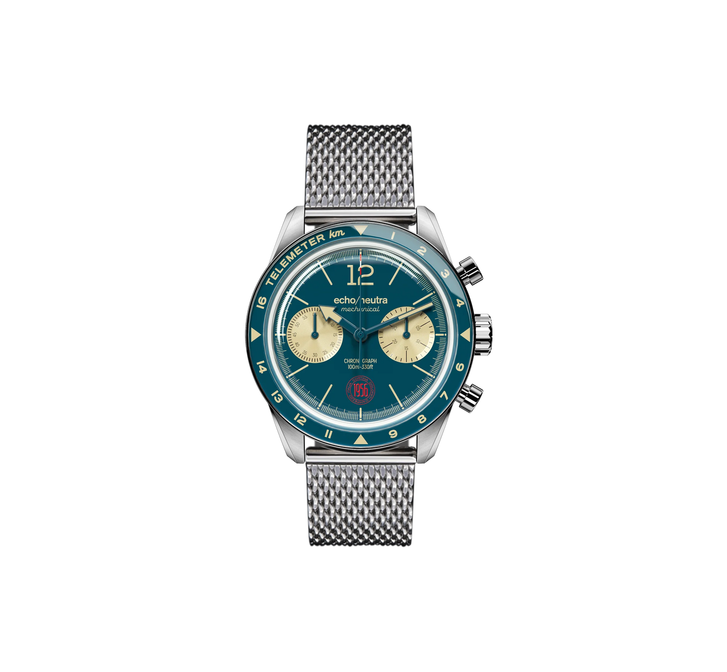 Echo/Neutra Cortina 1956 | Teal Chronograph