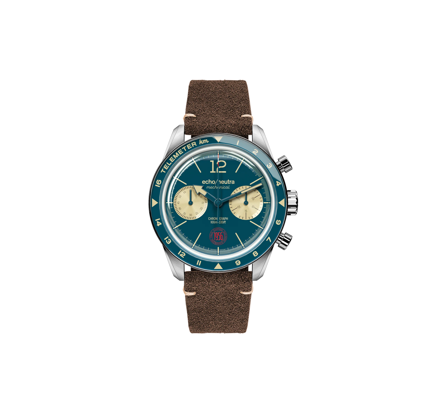 Echo/Neutra Cortina 1956 | Teal Chronograph