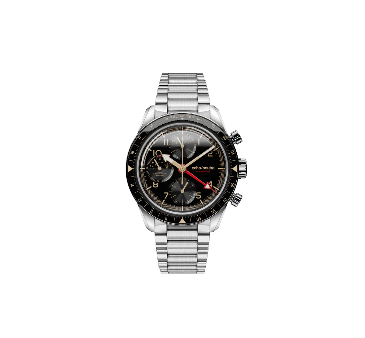 Echo/Neutra Cortina 1956 Chrono GMT Black