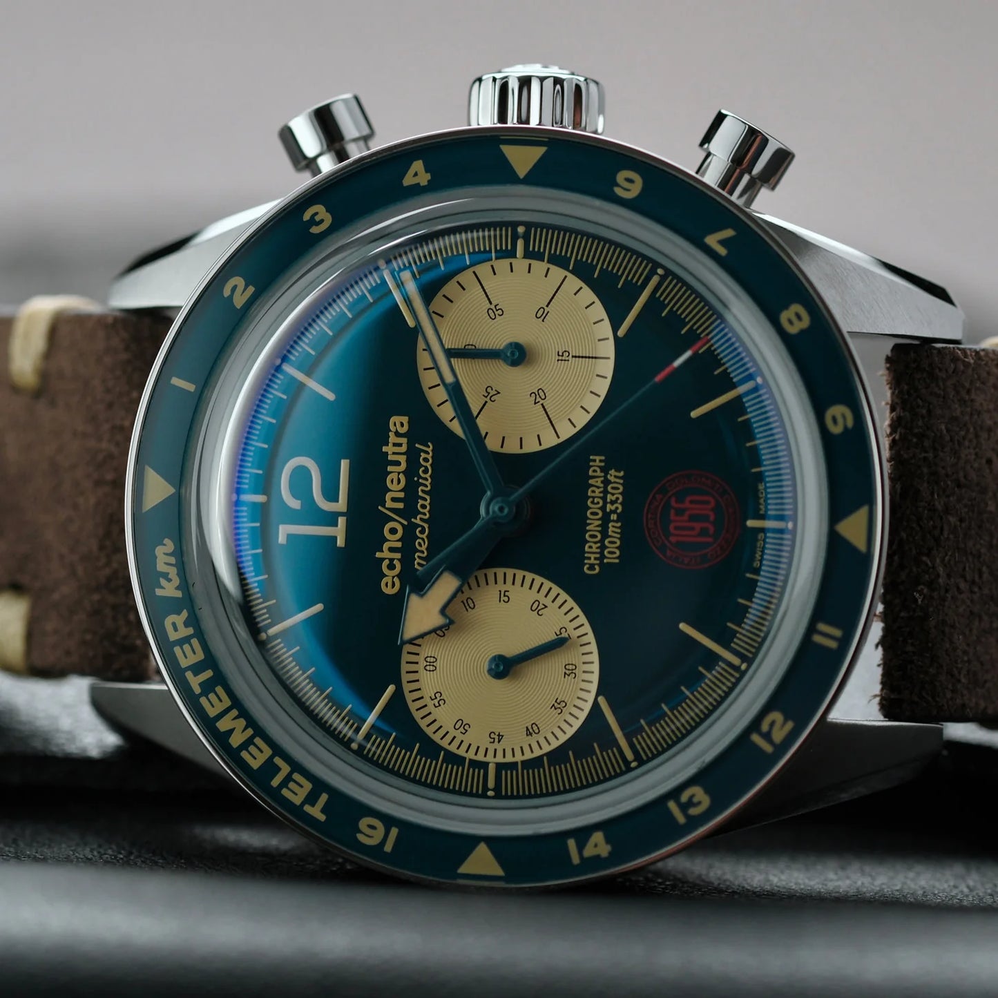 Echo/Neutra Cortina 1956 | Teal Chronograph