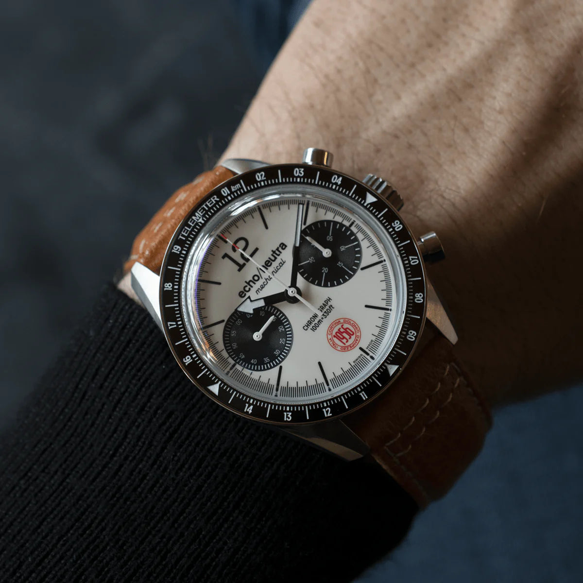 Echo/Neutra Cortina 1956 | White Chronograph