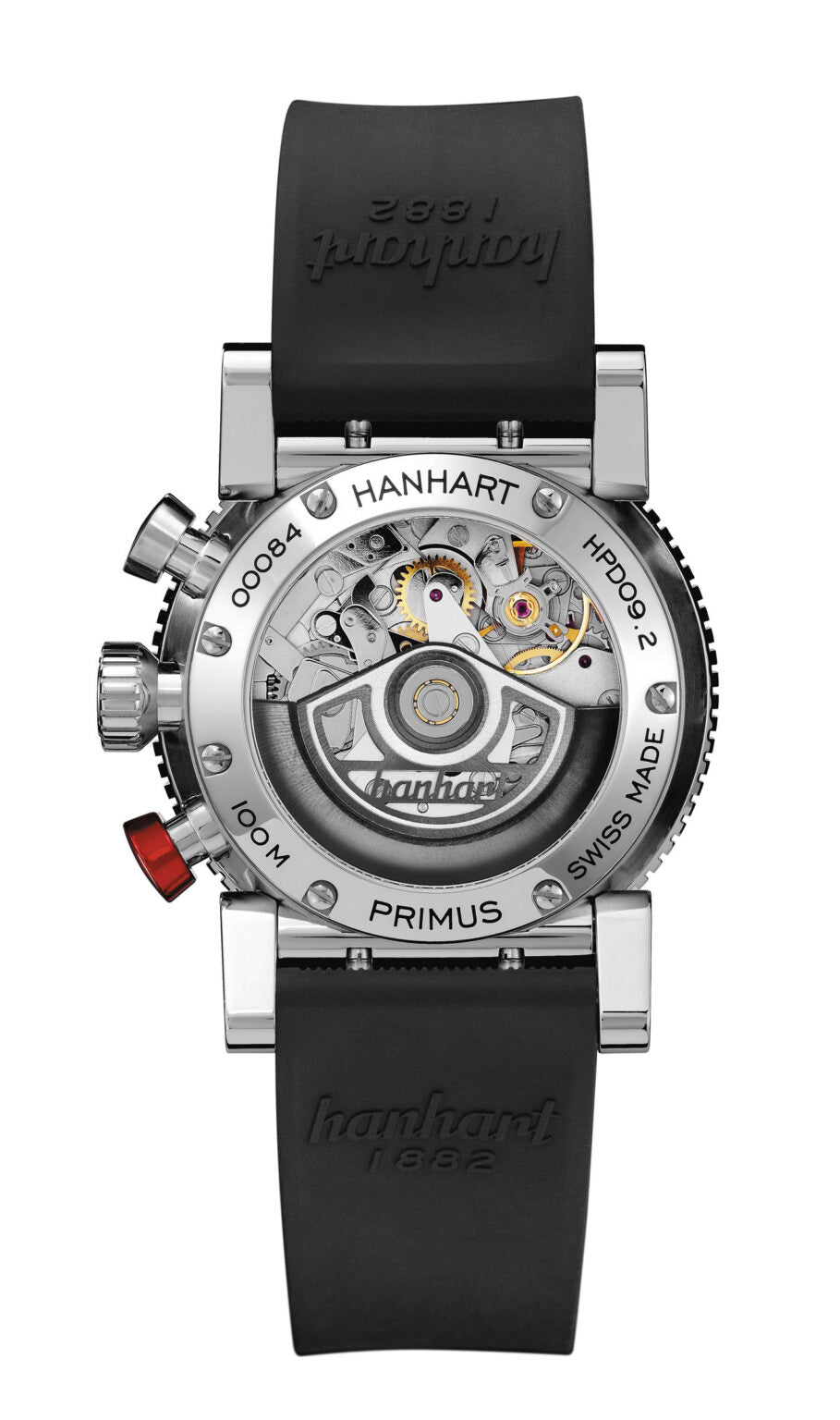 Hanhart Primus Diver black, 44 mm