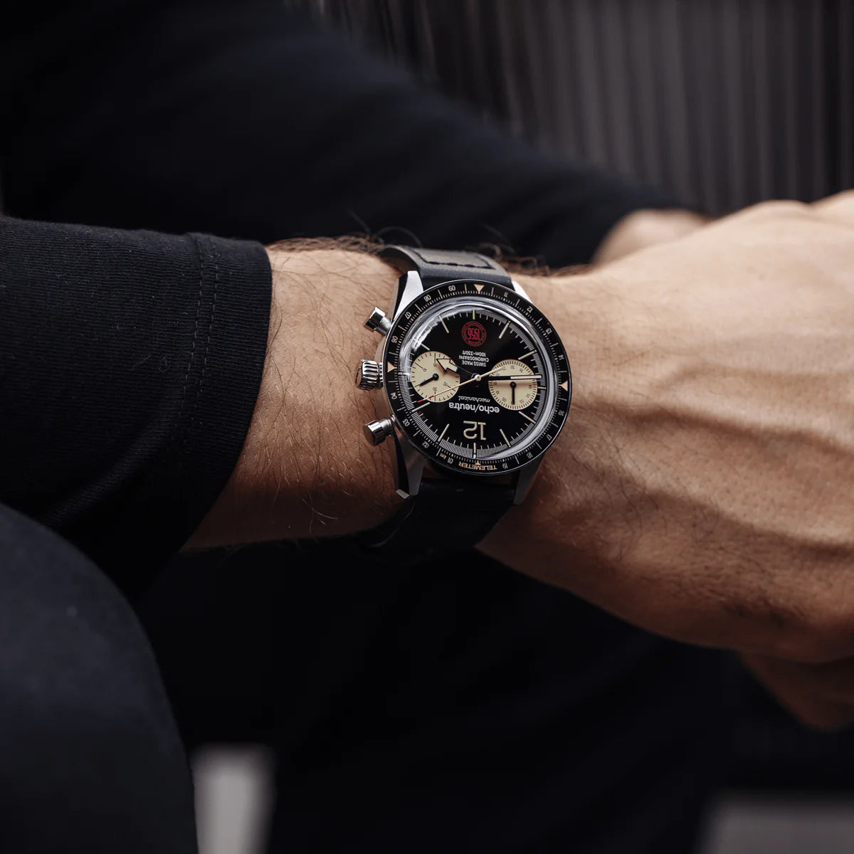 Echo/Neutra Cortina 1956 | Black Chronograph